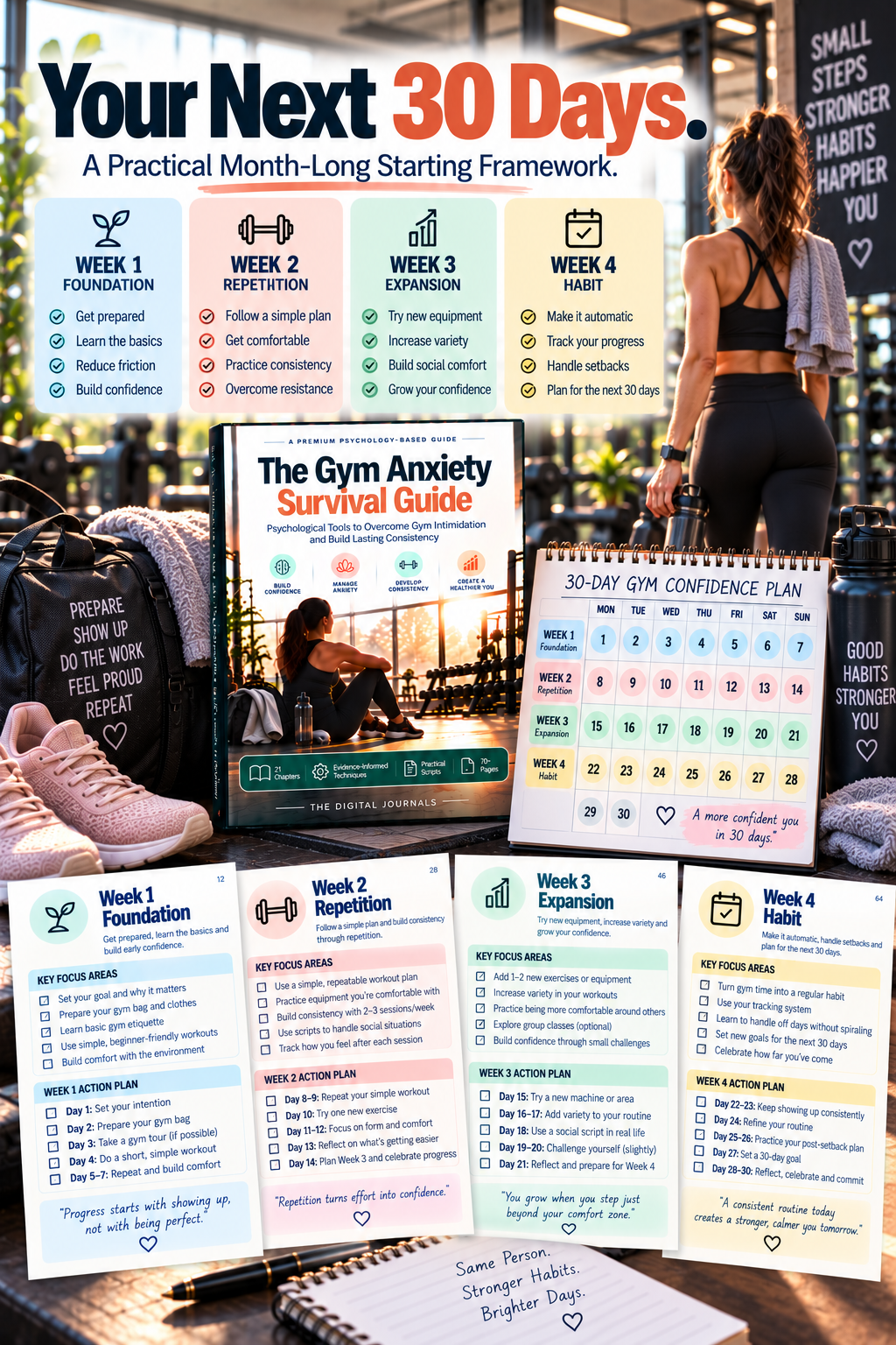The Gym Anxiety Survival Guide PDF – inside page preview 3