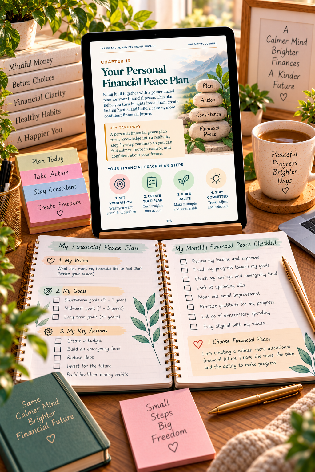 The Financial Anxiety Relief Toolkit PDF – inside page preview 2