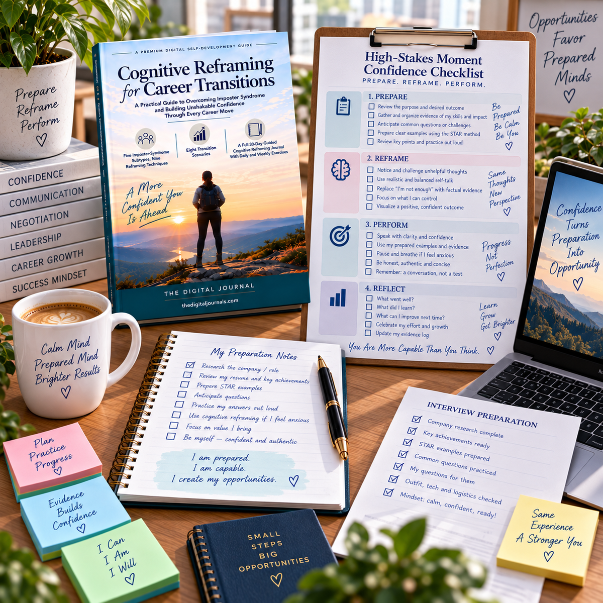 Career Reframing 30-Day Confidence Guide PDF – inside page preview 4