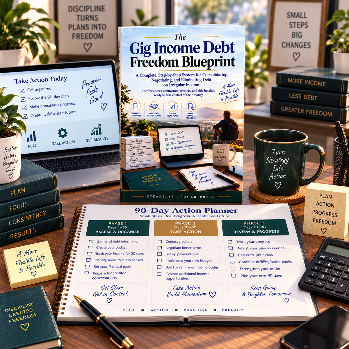 The Gig Income Debt Freedom Blueprint PDF – inside page preview 4