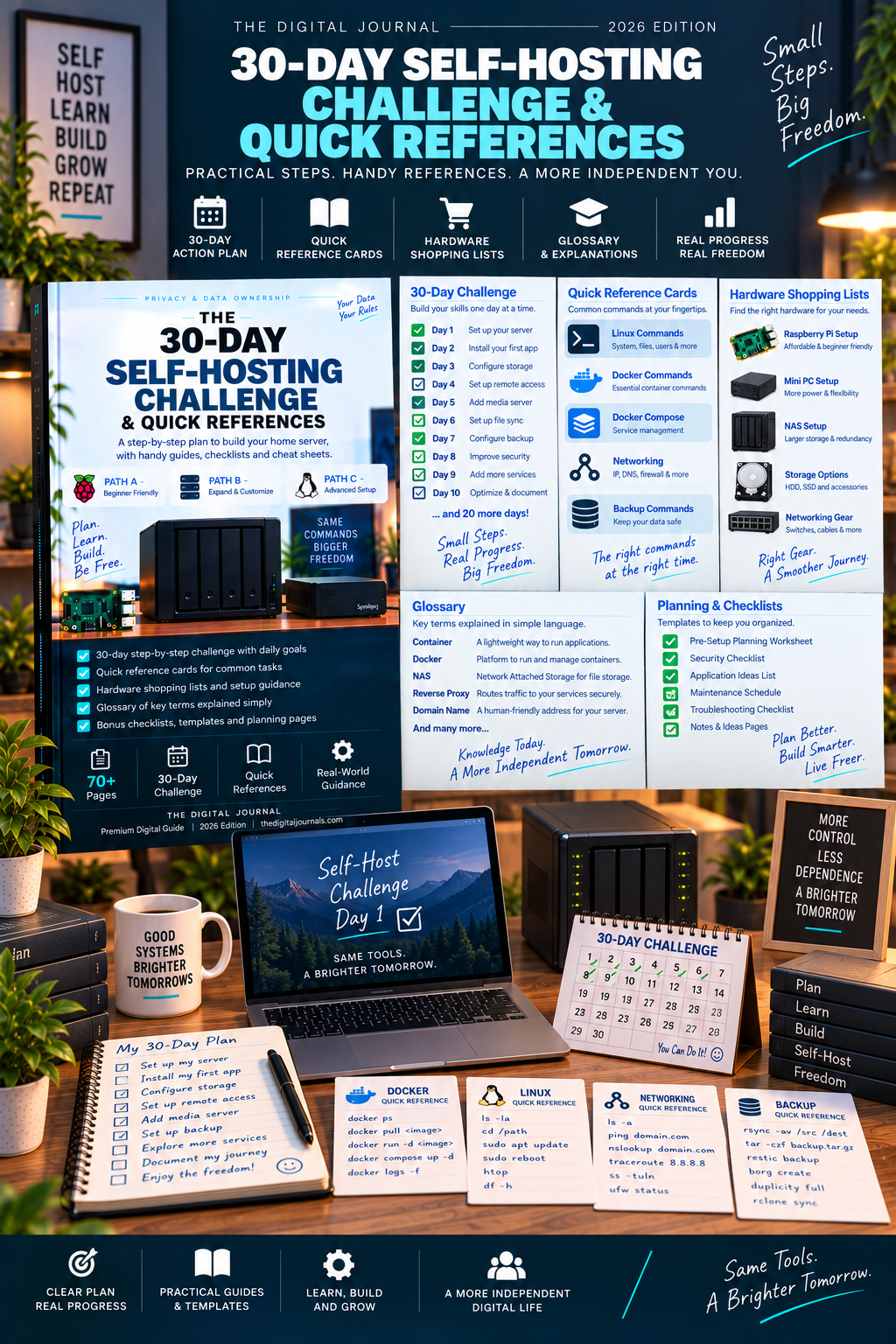 The Home Server Self-Hosting Handbook PDF – inside page preview 4
