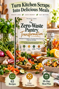 The Zero-Waste Pantry Transformation PDF guide cover