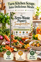 The Zero-Waste Pantry Transformation PDF guide cover