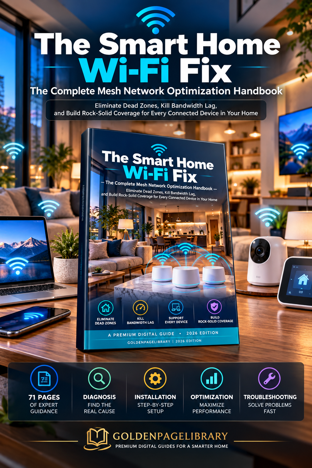 The Smart Home Wi-Fi Fix mesh network PDF guide cover