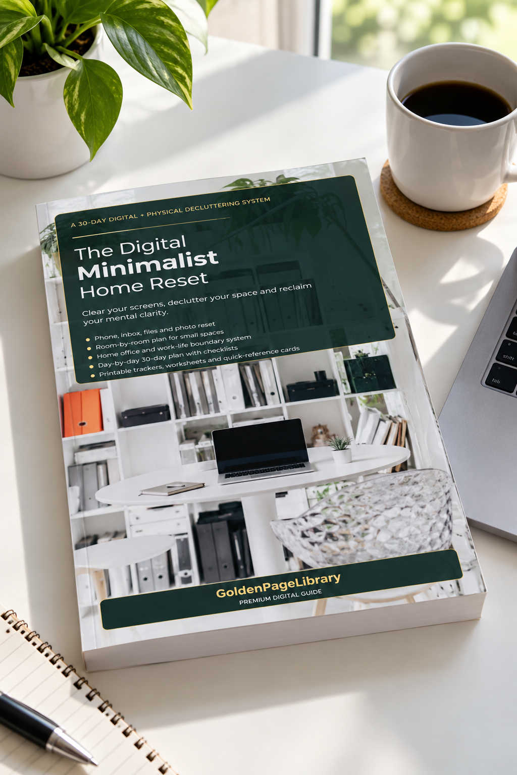 The Digital Minimalist Home Reset – 30-Day Decluttering Guide