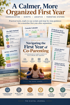 Navigating the First Year of Co-Parenting PDF guide cover