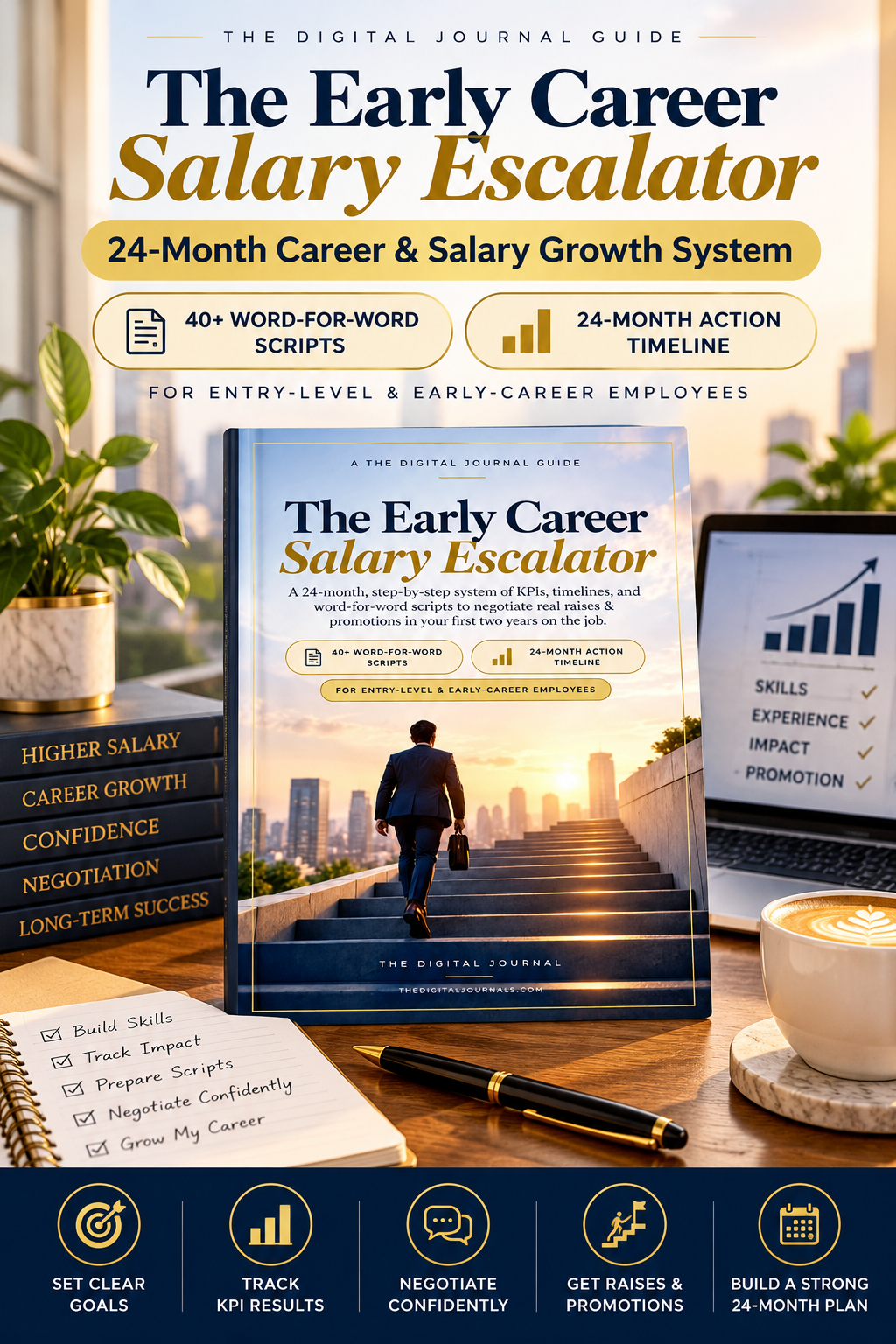 The Early Career Salary Escalator PDF guide cover