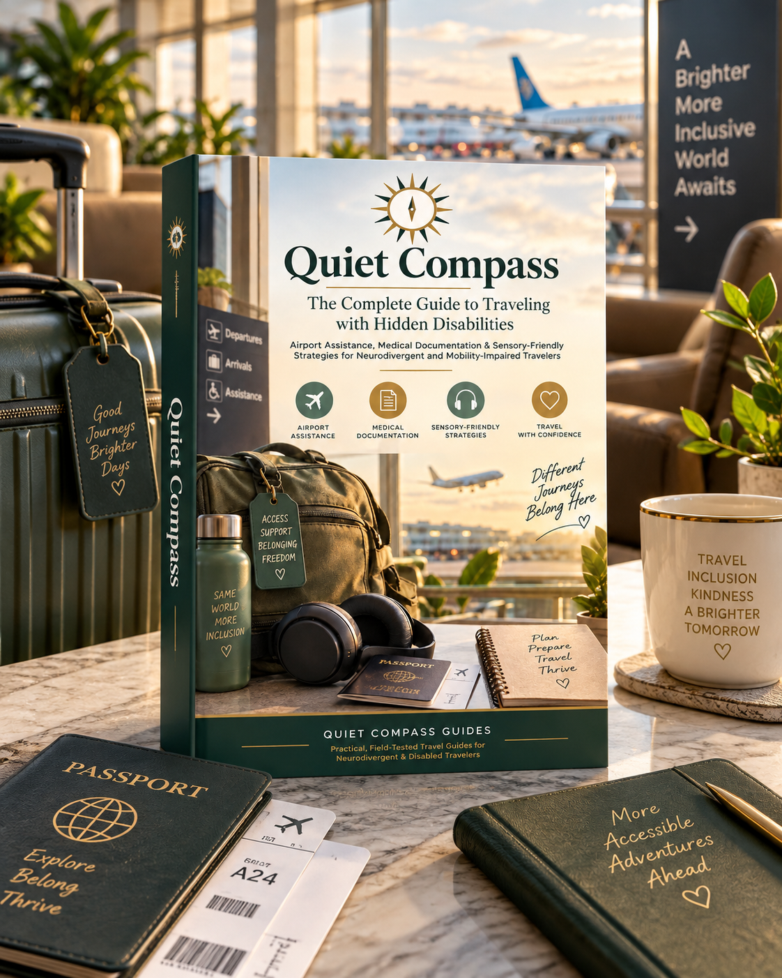Quiet Compass Hidden Disabilities Travel Guide PDF cover