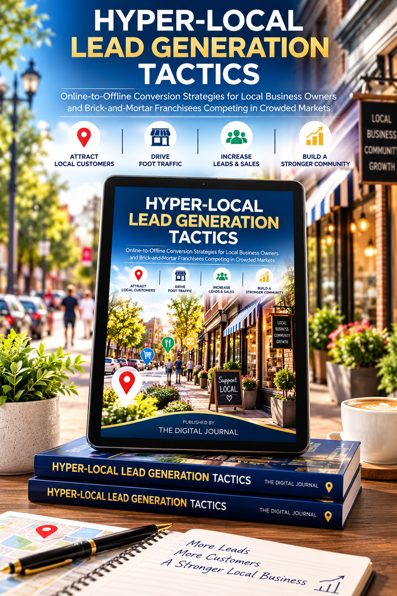 Hyper-Local Lead Generation Tactics PDF guide cover