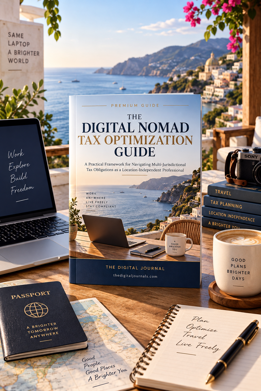 The Digital Nomad Tax Optimization Guide PDF cover