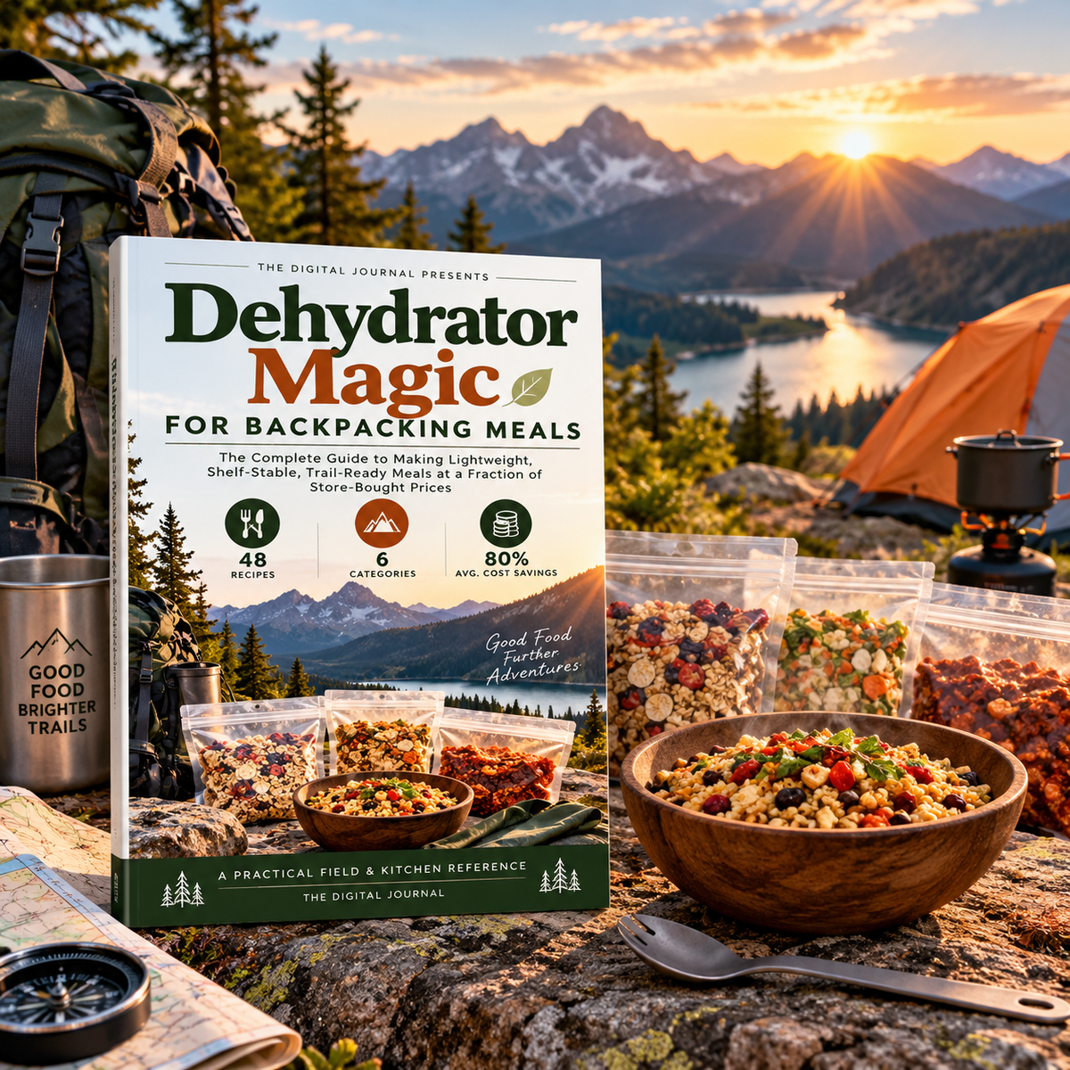 Dehydrator Magic for Backpacking Meals PDF guide cover