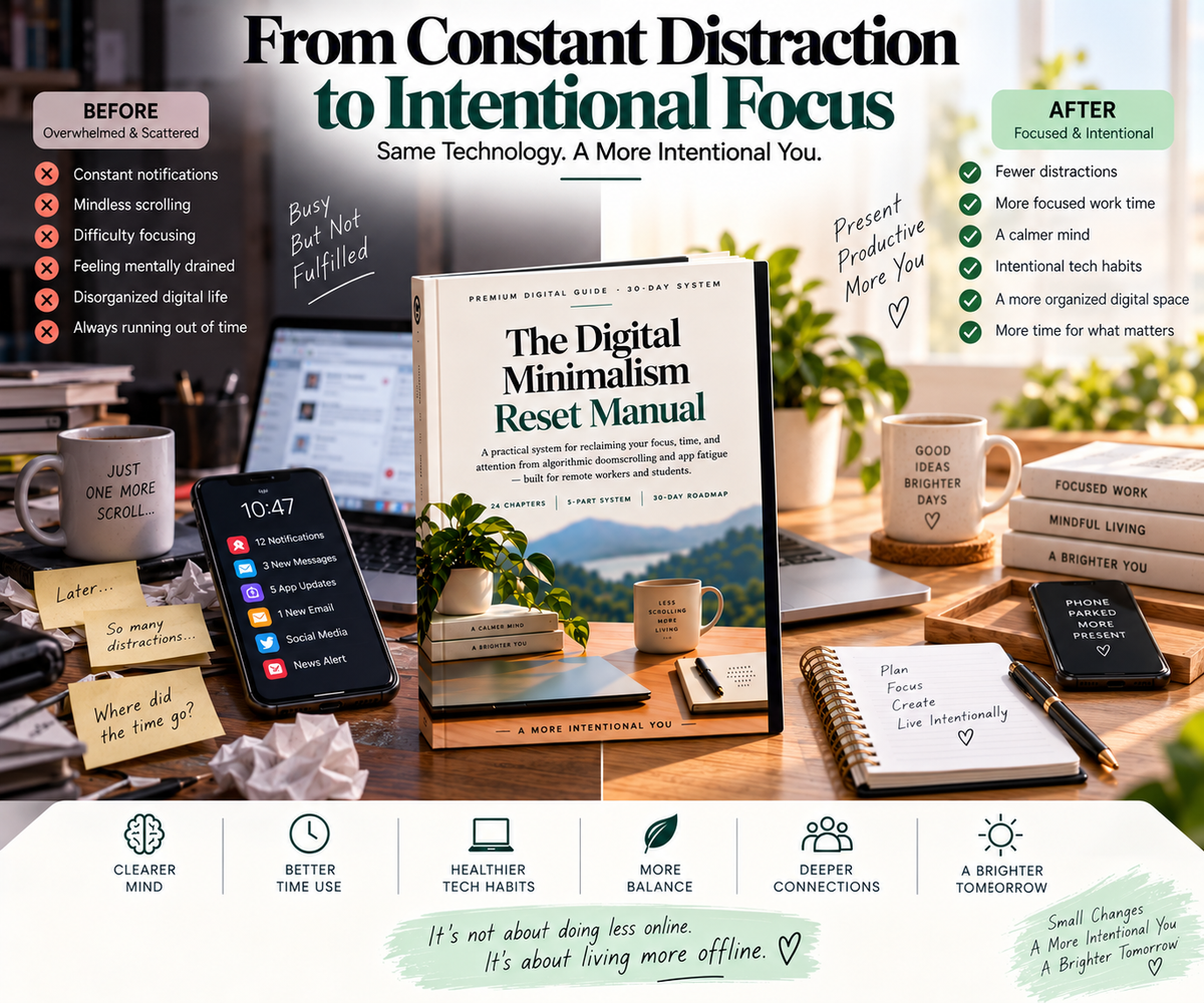 Page 20 from the Digital Minimalism Reset Manual printable