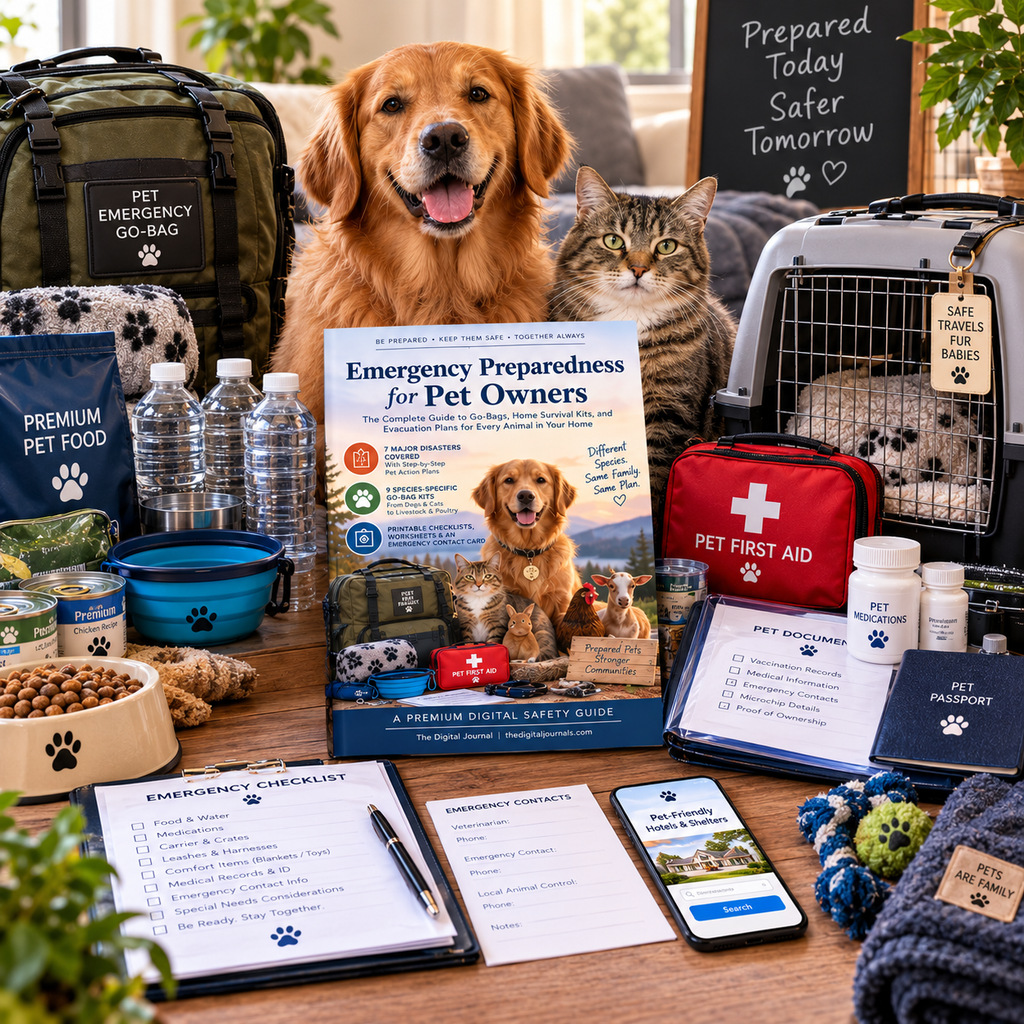 Pet Emergency Preparedness Guide PDF – inside page preview 3