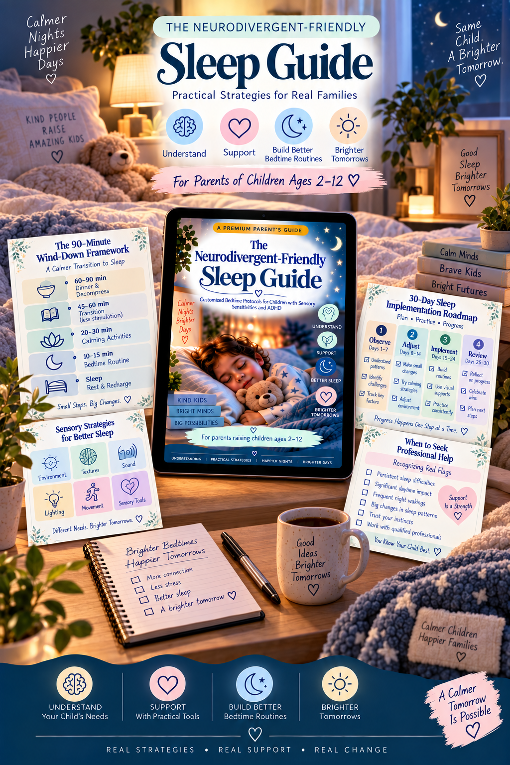 The Neurodivergent-Friendly Sleep Guide PDF – inside page preview 3