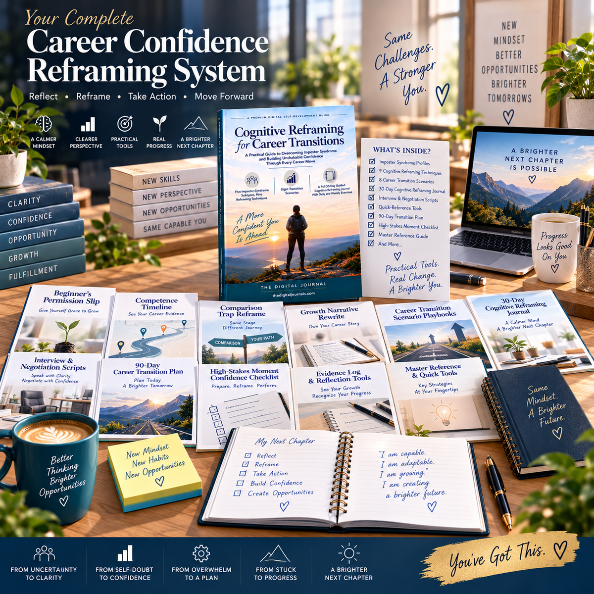 Career Reframing 30-Day Confidence Guide PDF – inside page preview 3