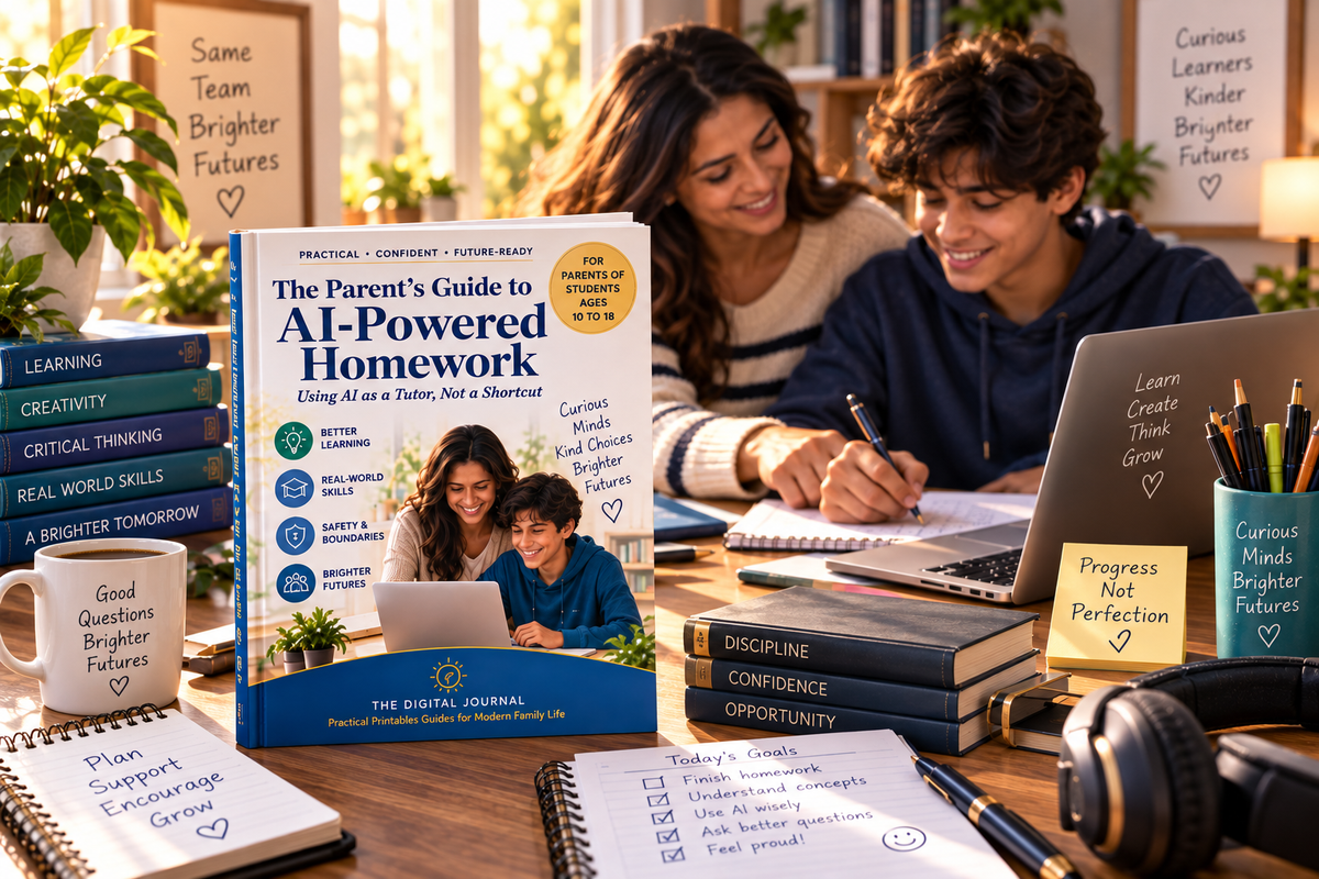 The Parent's Guide to AI-Powered Homework PDF – inside page preview 2