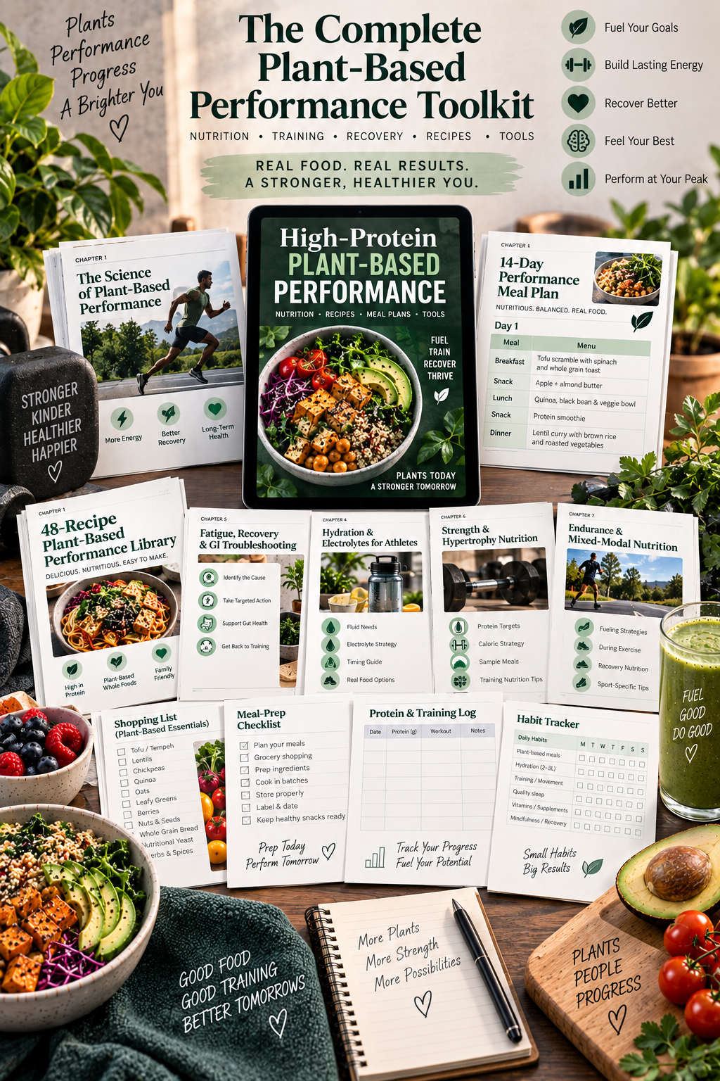 High-Protein Plant-Based Performance PDF – inside page preview 3