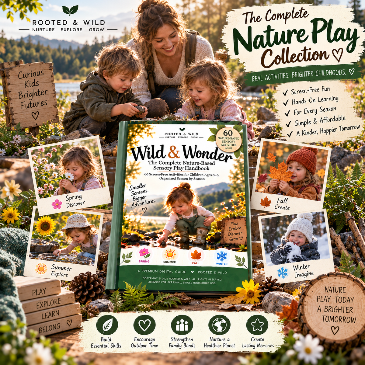 Wild & Wonder Sensory Play Handbook PDF – inside page preview 3