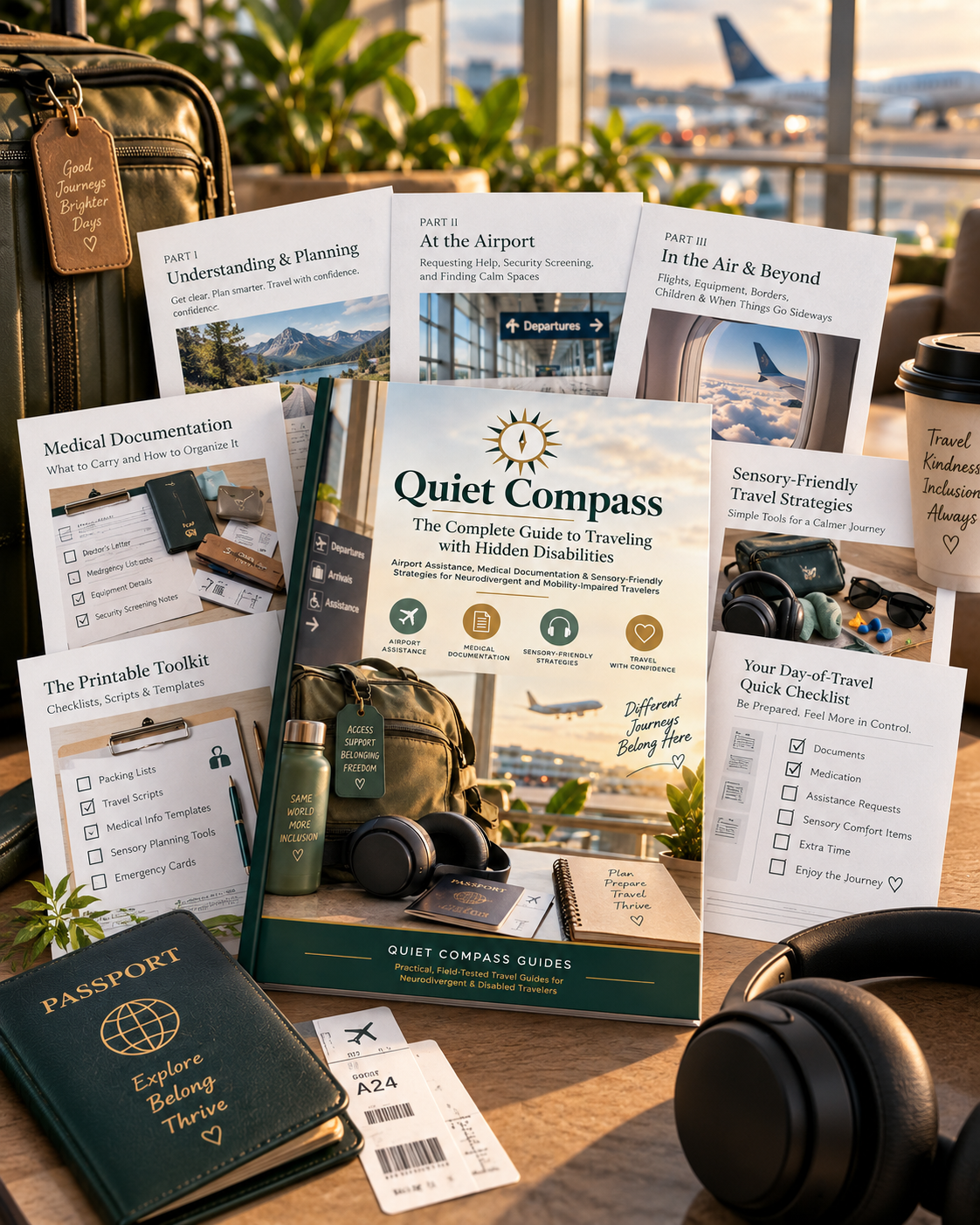 Quiet Compass Hidden Disabilities Travel Guide PDF – inside page preview 21