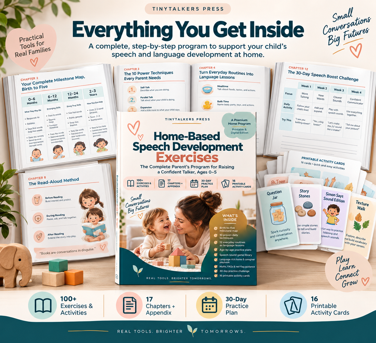 Home-Based Speech Development Exercises PDF – inside page preview 4
