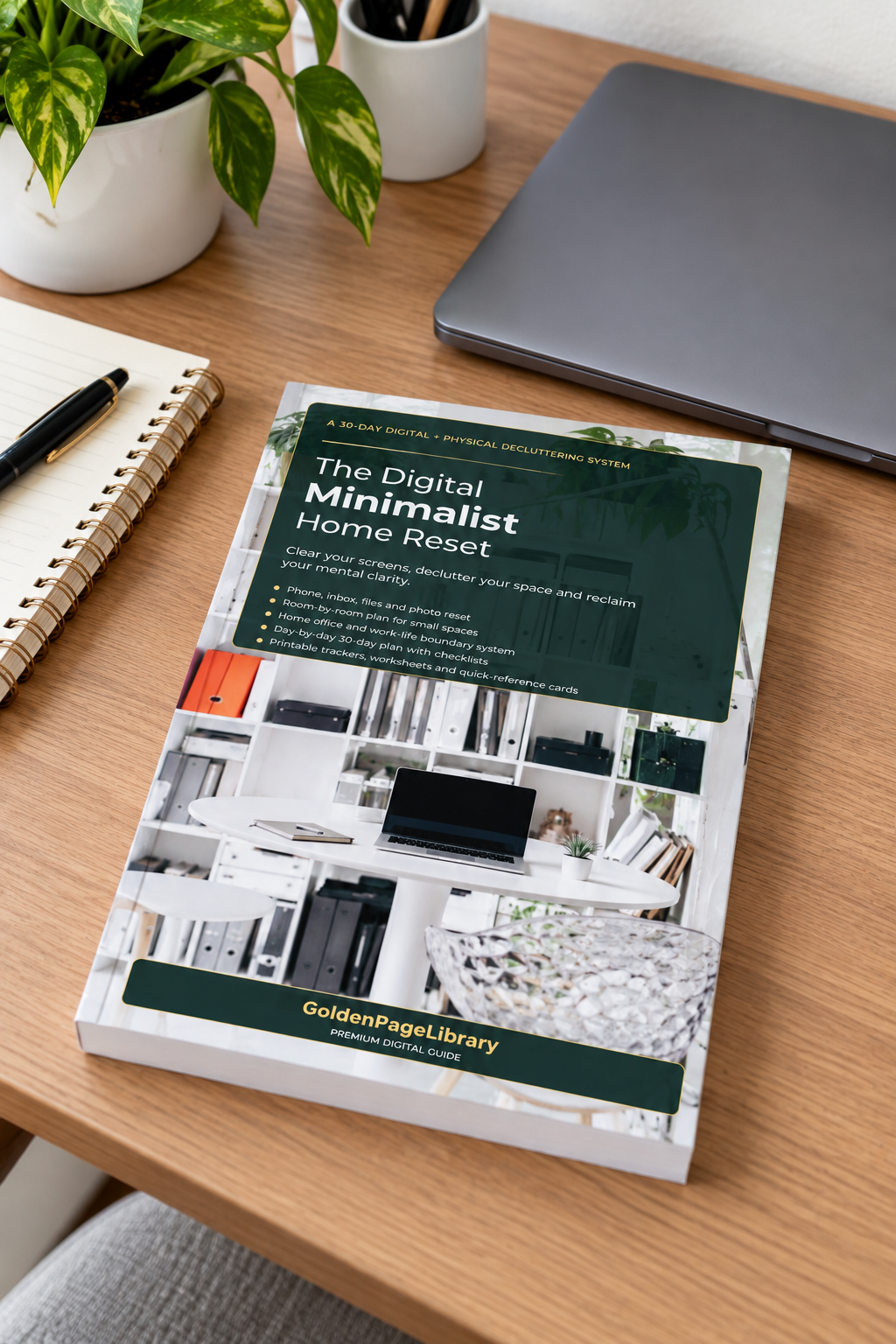 The Digital Minimalist Home Reset – 30-Day Decluttering Guide
