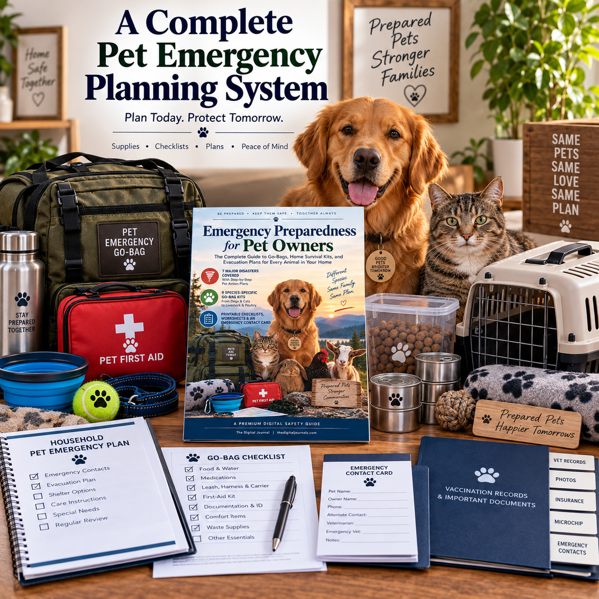 Pet Emergency Preparedness Guide PDF cover