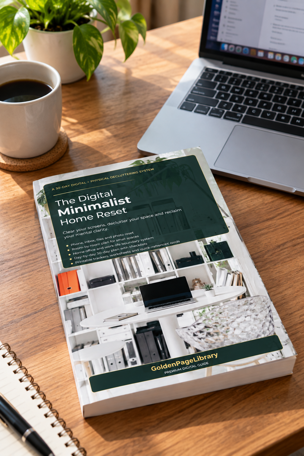 The Digital Minimalist Home Reset – 30-Day Decluttering Guide
