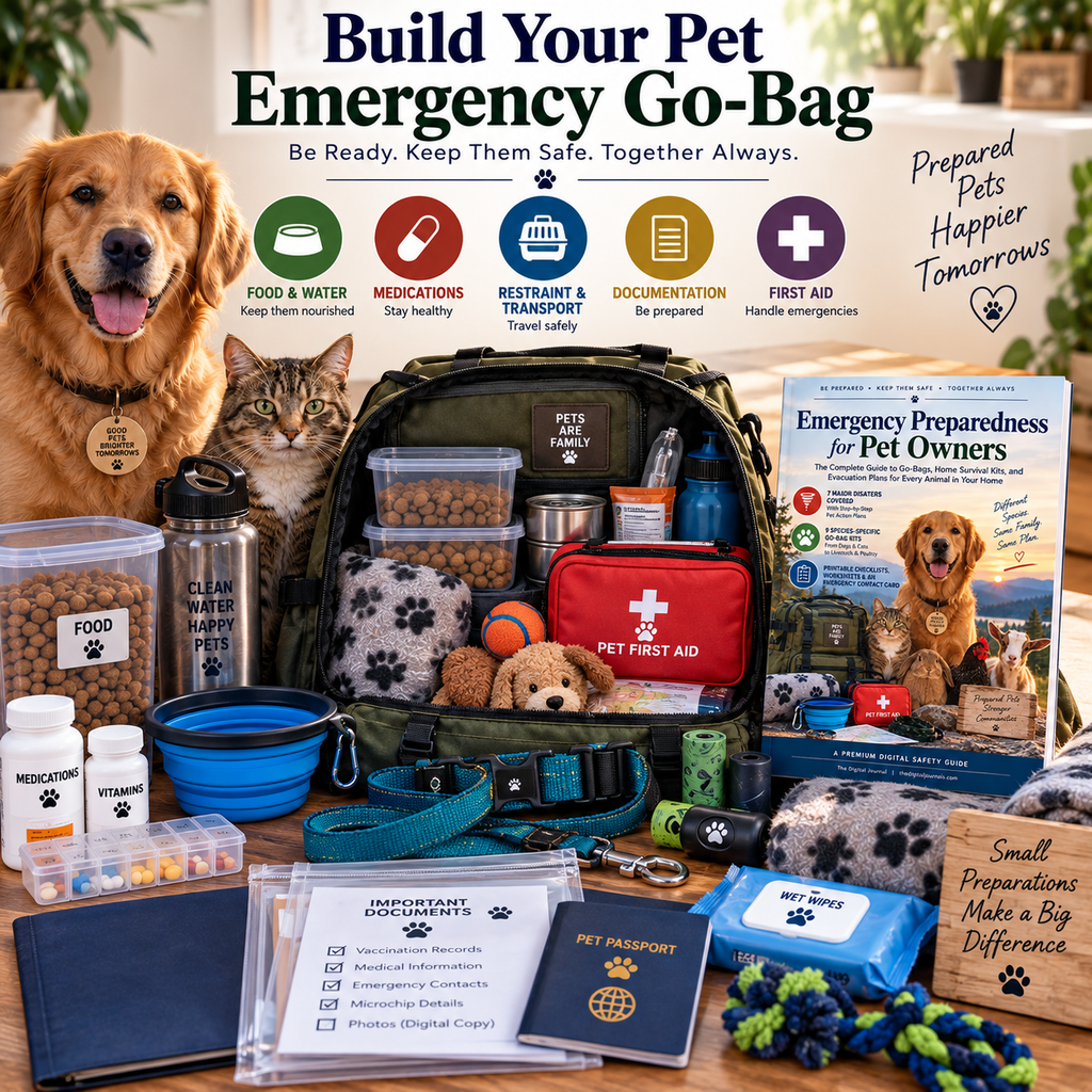 Pet Emergency Preparedness Guide PDF – inside page preview 21
