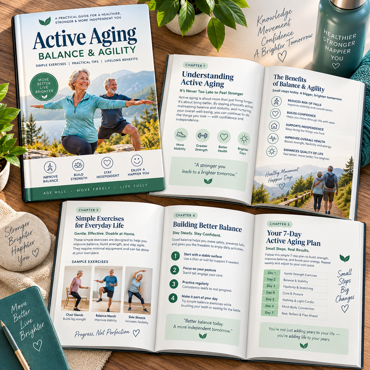 Active Aging: Balance & Agility PDF – inside page preview 20