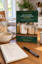 The No-Spend Pantry Makeover System | 21-Day Challenge & 30 Recipes