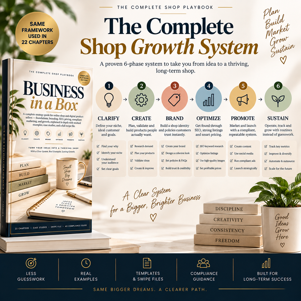 Business-in-a-Box: The Complete Shop Playbook PDF – inside page preview 18