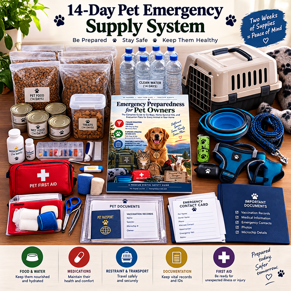 Pet Emergency Preparedness Guide PDF – inside page preview 19