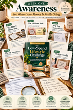 The Low-Spend Lifestyle Challenge PDF – inside page preview 18