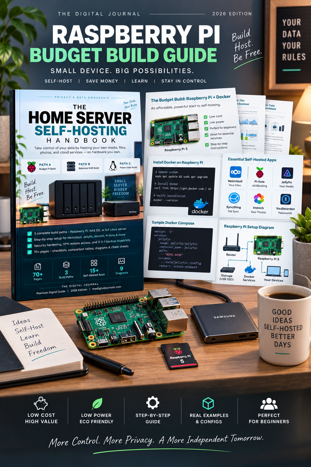 The Home Server Self-Hosting Handbook PDF – inside page preview 19