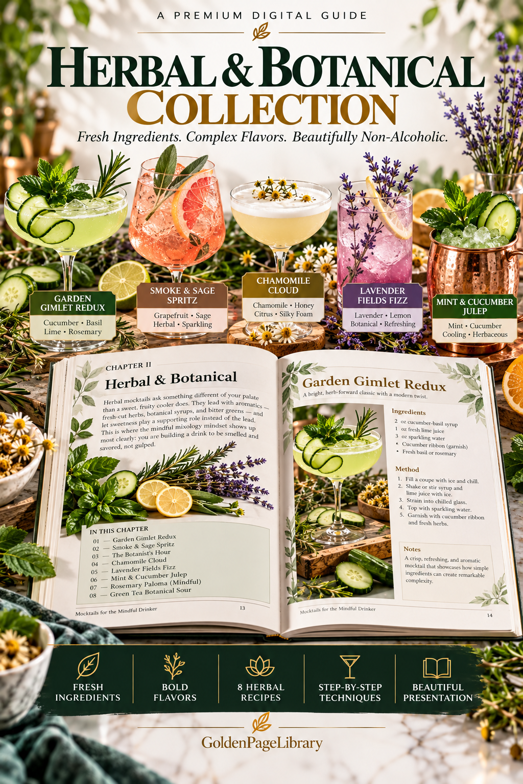 Mocktails for the Mindful Drinker PDF – inside page preview 18
