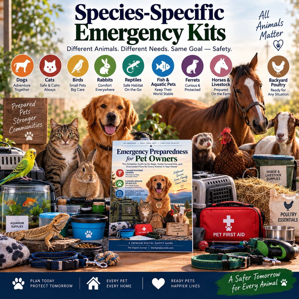 Pet Emergency Preparedness Guide PDF – inside page preview 18