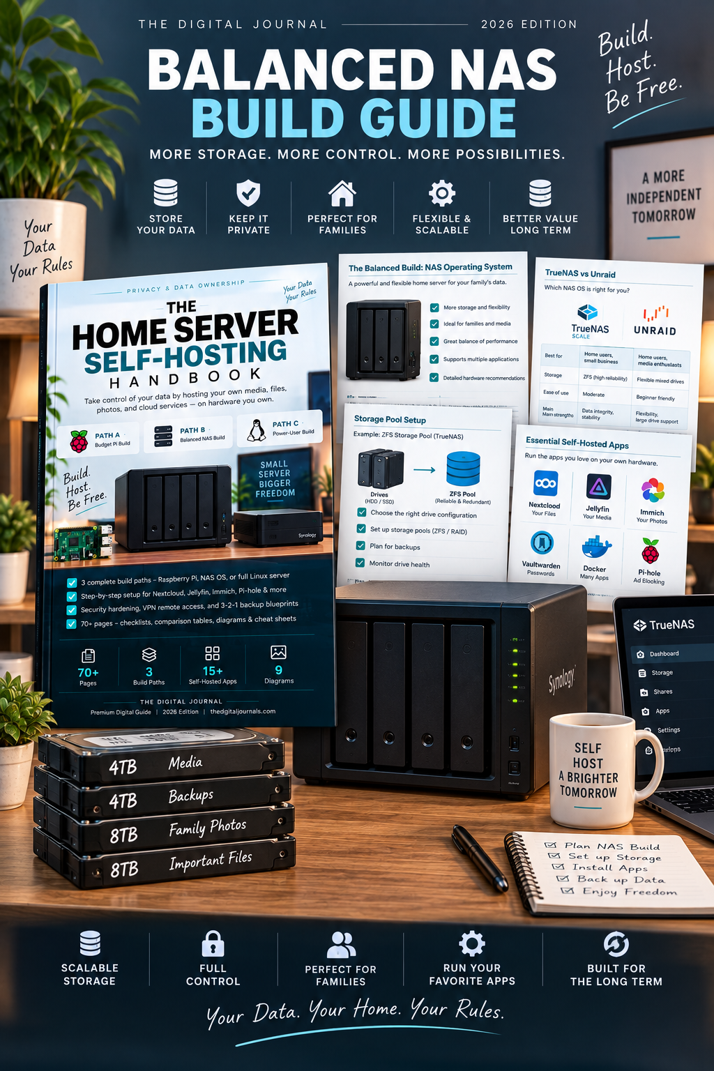 The Home Server Self-Hosting Handbook PDF – inside page preview 18