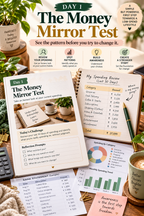 The Low-Spend Lifestyle Challenge PDF – inside page preview 17
