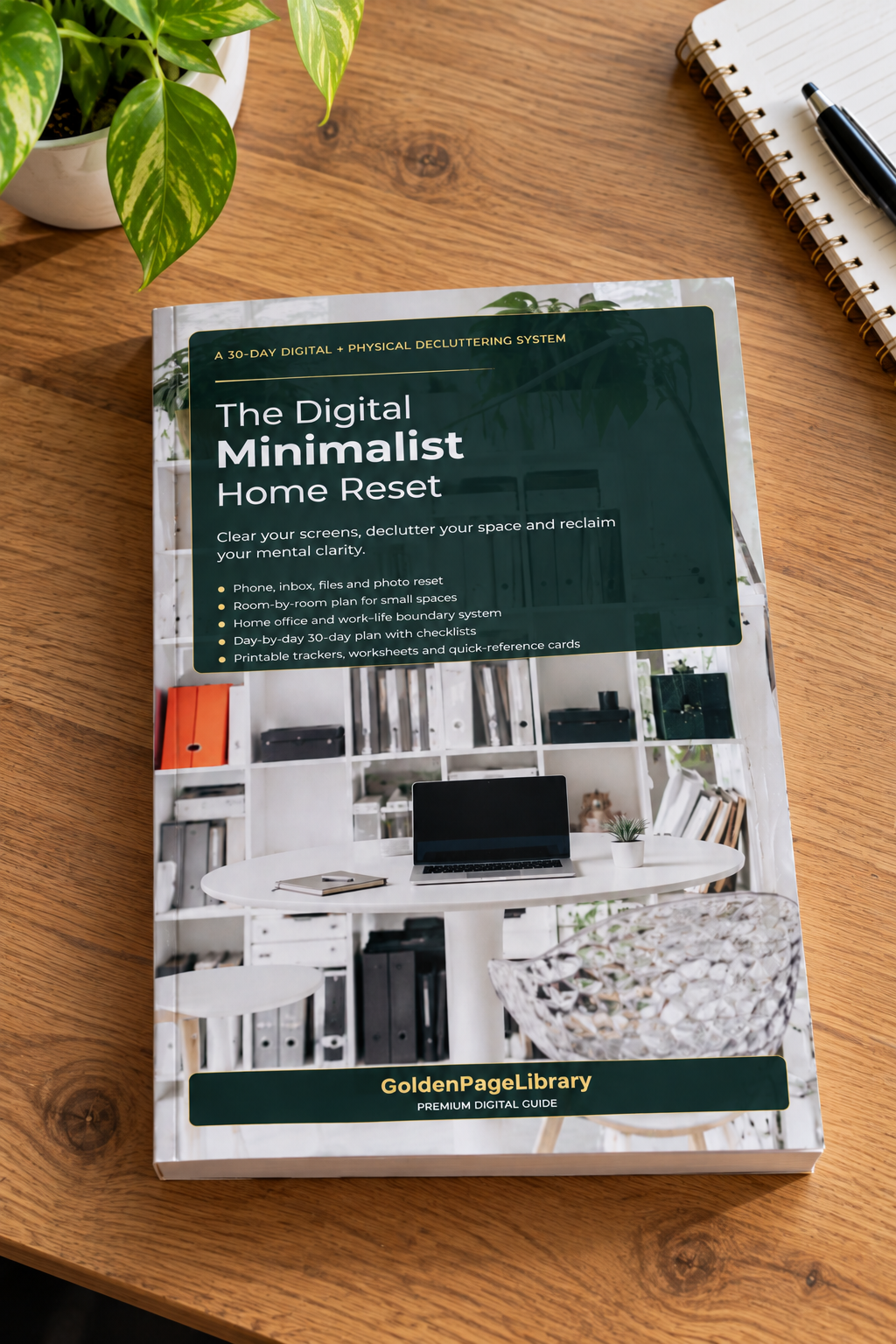The Digital Minimalist Home Reset – 30-Day Decluttering Guide