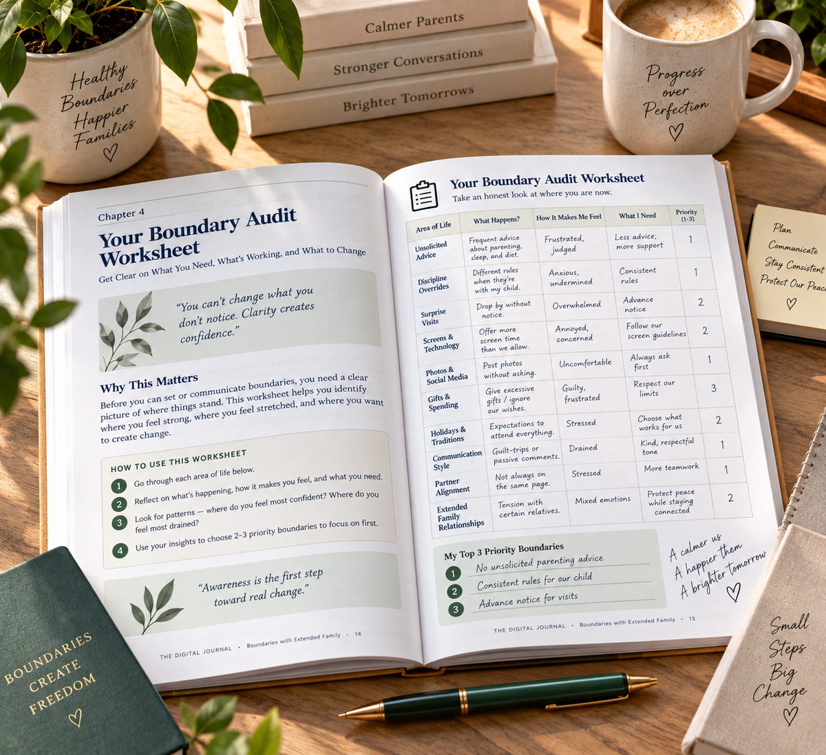 The Family Boundaries Blueprint PDF – inside page preview 18