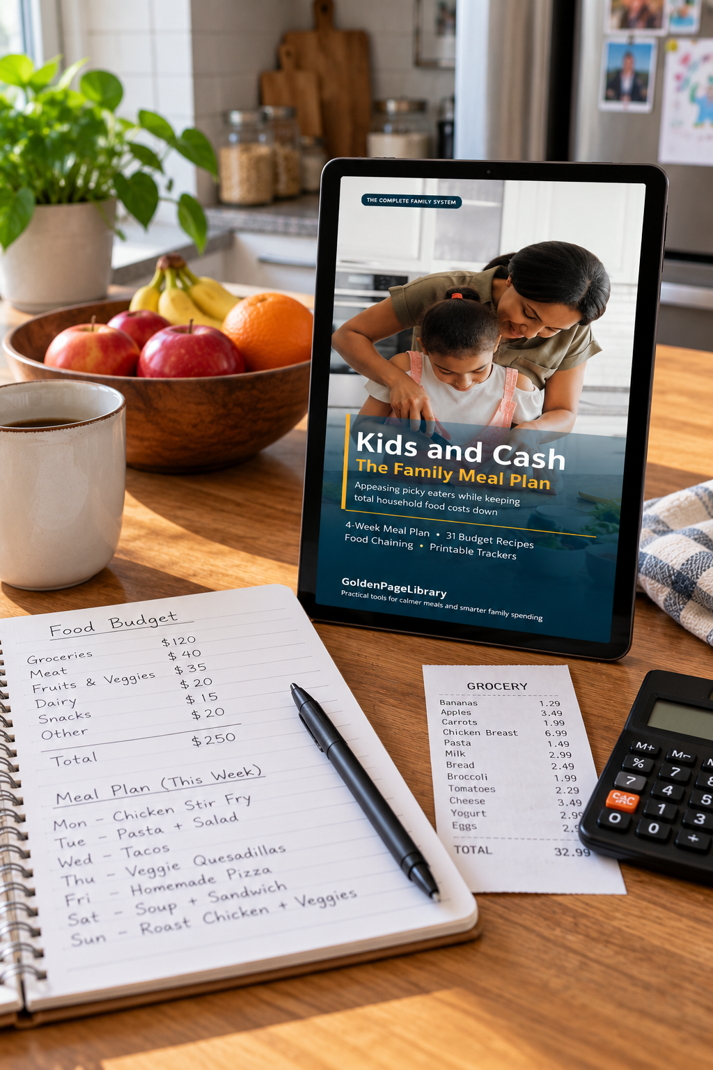 Kids and Cash: The Family Meal Plan