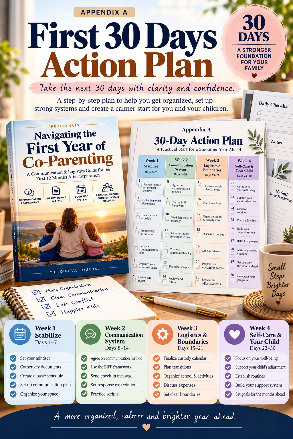 Navigating the First Year of Co-Parenting PDF – inside page preview 17