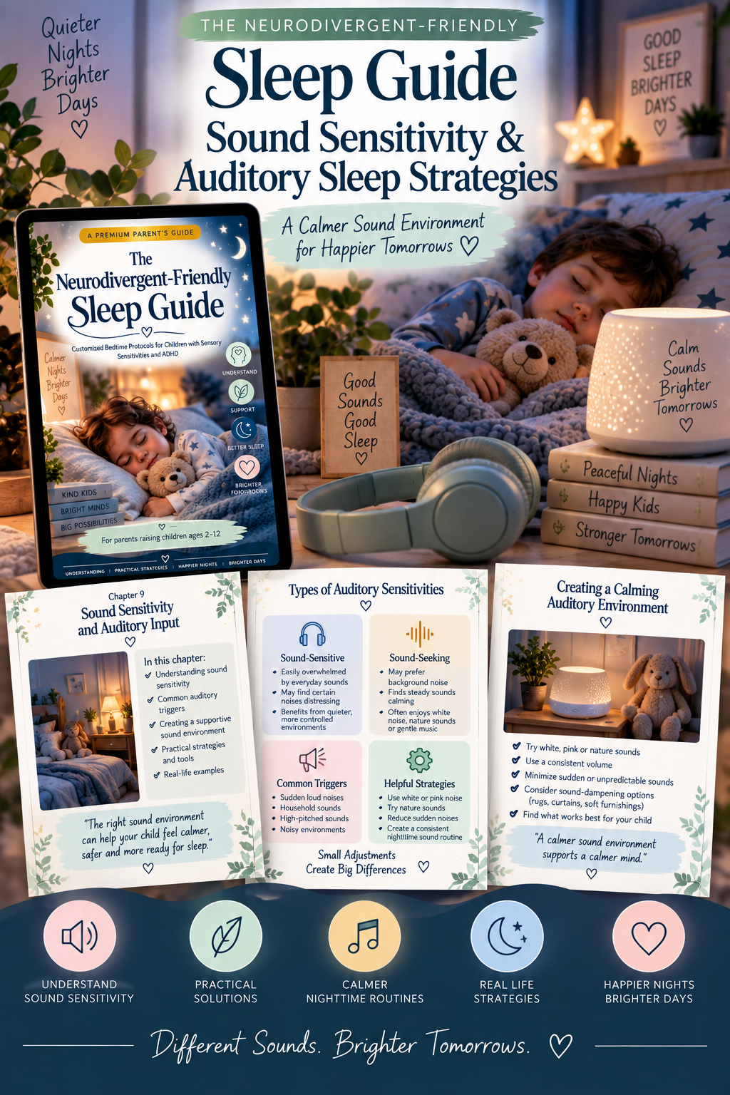 The Neurodivergent-Friendly Sleep Guide PDF – inside page preview 17