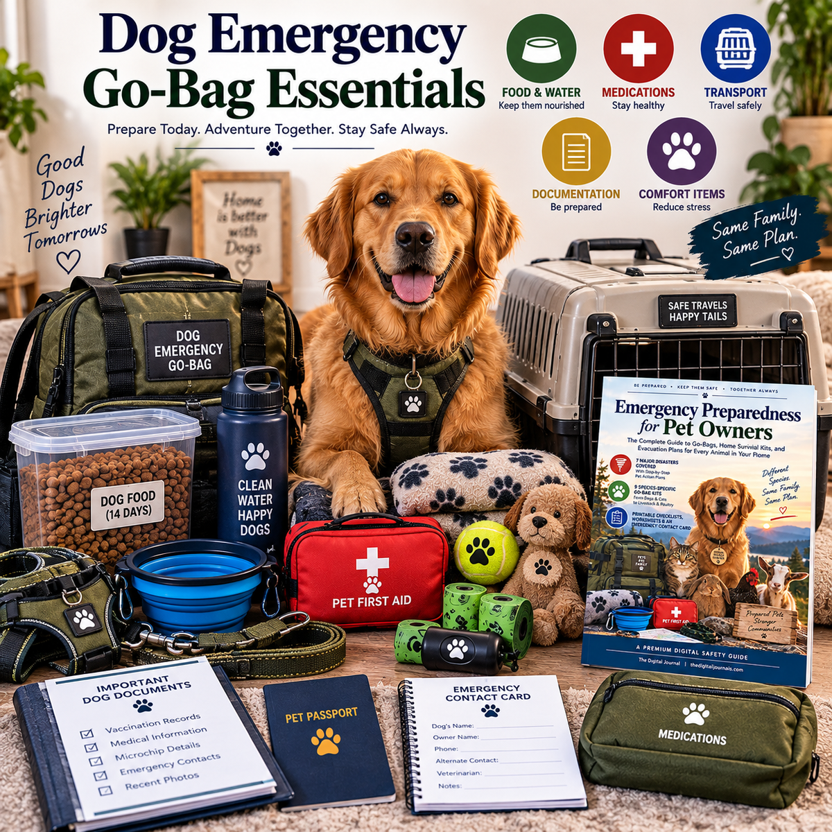 Pet Emergency Preparedness Guide PDF – inside page preview 17