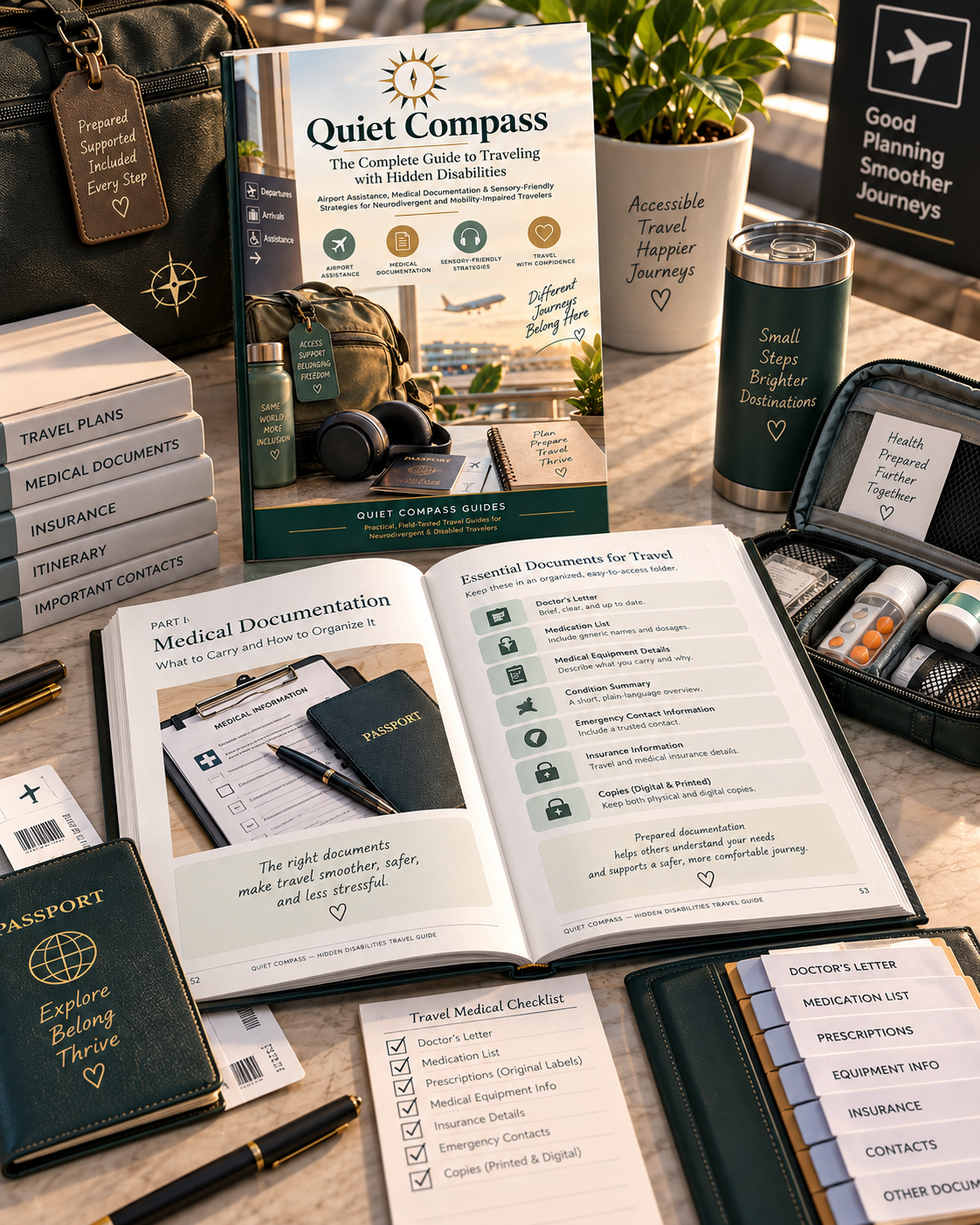 Quiet Compass Hidden Disabilities Travel Guide PDF – inside page preview 17