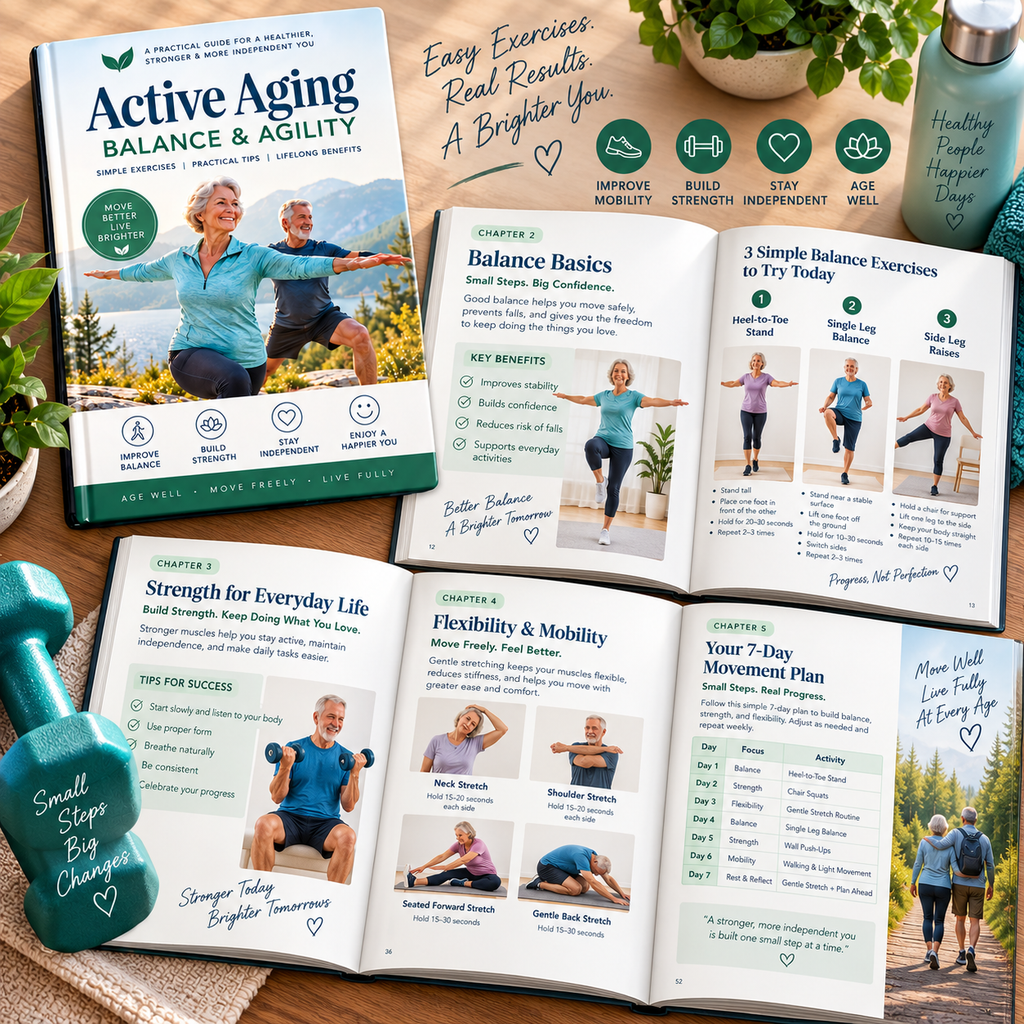 Active Aging: Balance & Agility PDF – inside page preview 16