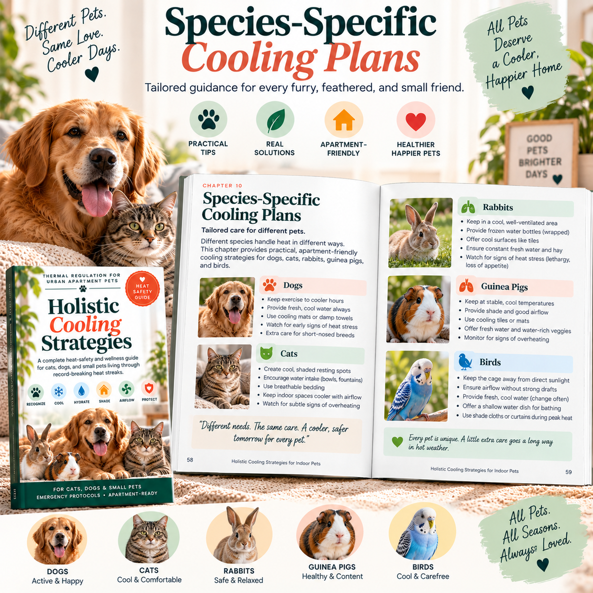 Page 7 from the Holistic Cooling Strategies for Indoor Pets printable