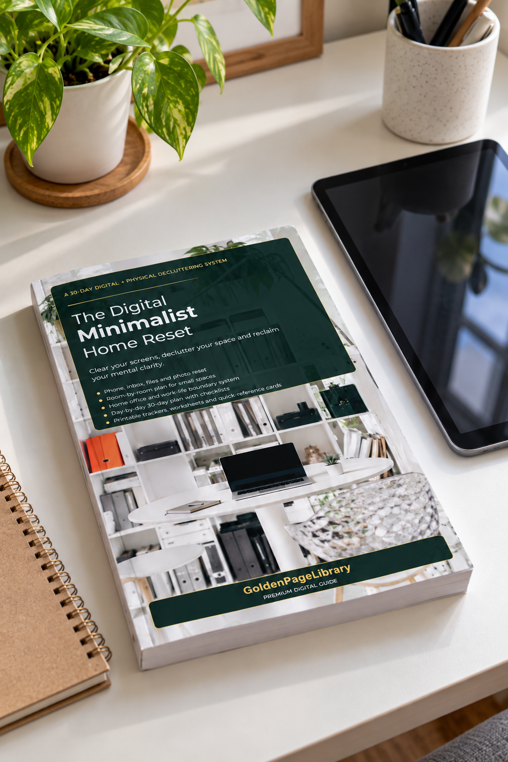 The Digital Minimalist Home Reset – 30-Day Decluttering Guide