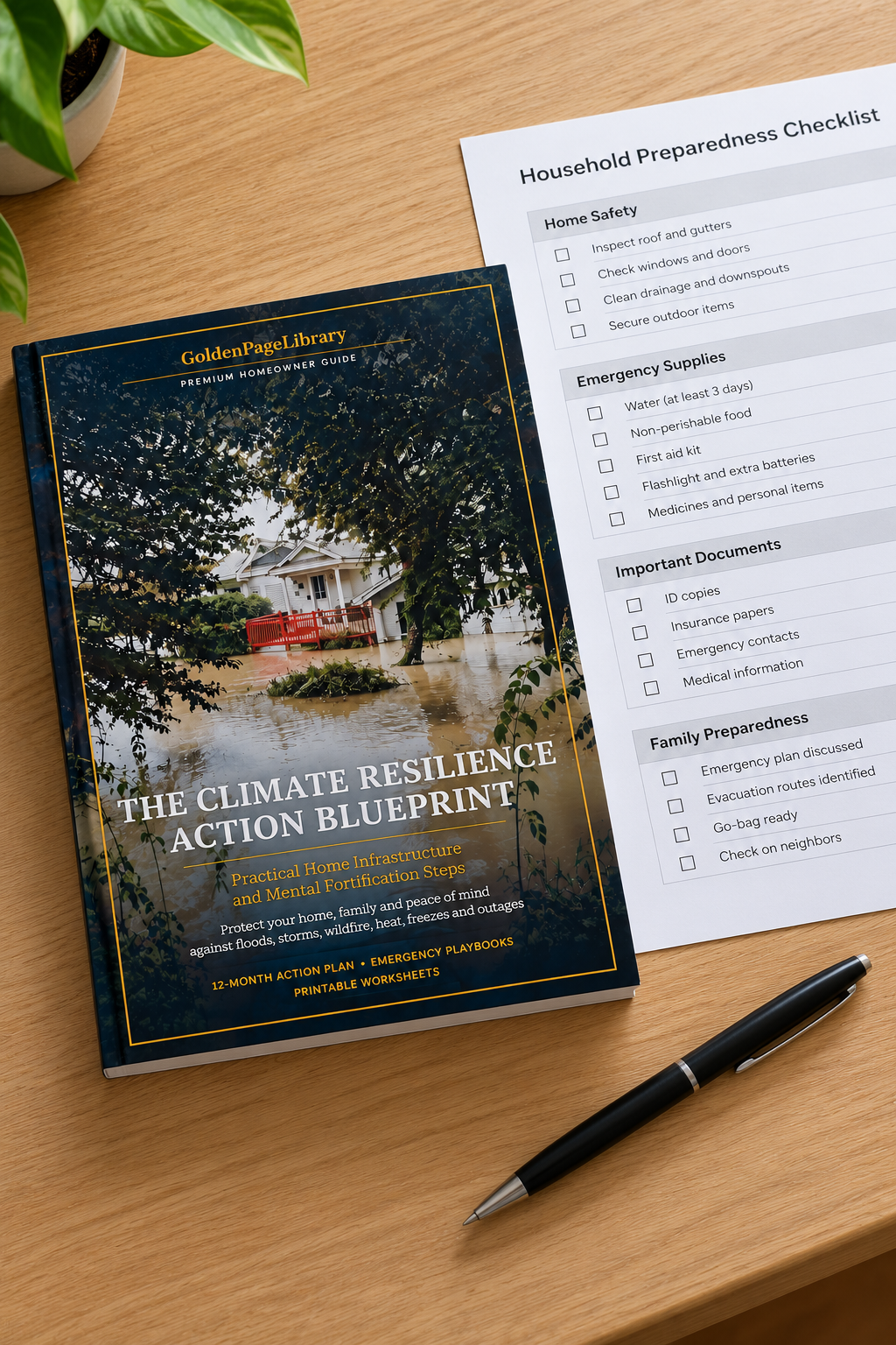 The Climate Resilience Action Blueprint | Home Preparedness Guide