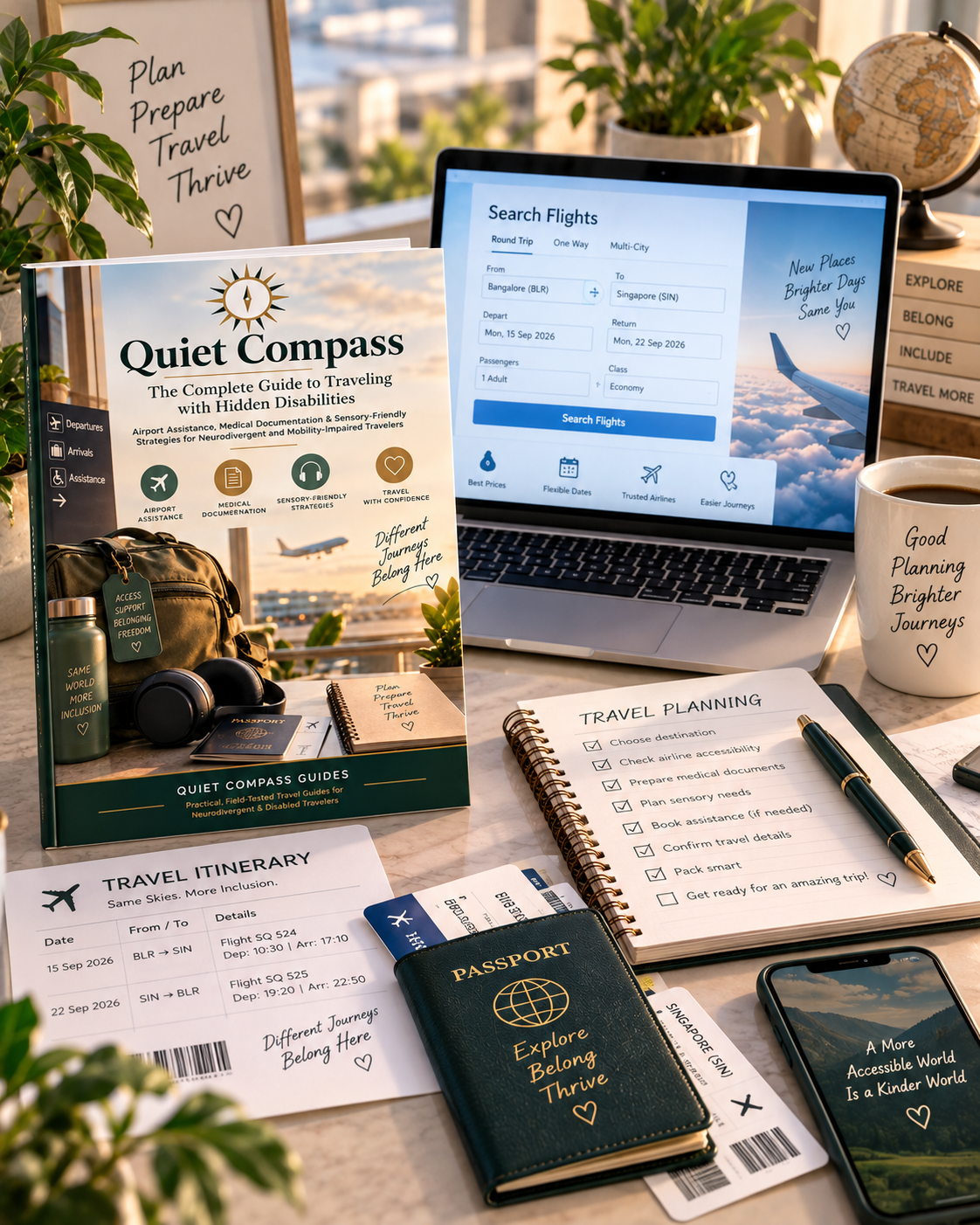 Quiet Compass Hidden Disabilities Travel Guide PDF – inside page preview 16